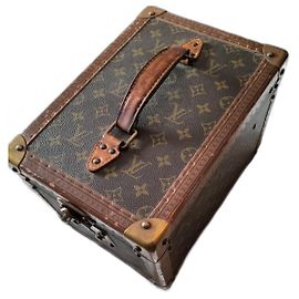 Louis Vuitton Vanity case vintage 1985 L. VUITTON Monogramme