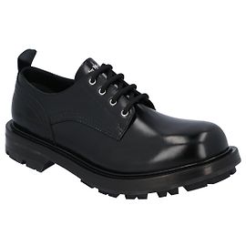 Alexander McQueen Stringate con Suola Rigata 'Nero' Nero