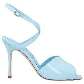 Hourani 105 Sandale Manolo Blahnik Blau Blau