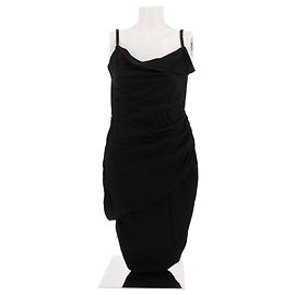 JACQUEMUS Vestidos T.FR 38 Viscose Preto