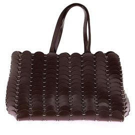 Bolsas Paco Rabanne T. Couro Marrom