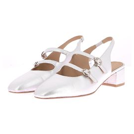 CHATELLES Sapatilhas T.EU 37 Couro Prata