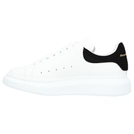 Alexander Mcqueen-Alexander McQueen Men's Oversized Sneaker 'Larry' in White/black-White