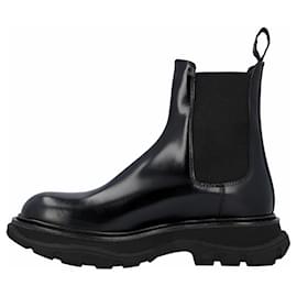 Alexander Mcqueen-Alexander McQueen Chelsea Boot-Black