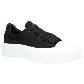 Alexander McQueen Plimsoll en noir Noir