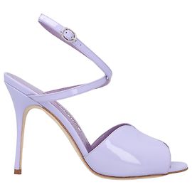 Hourani 105 Sandale Manolo Blahnik Lila Lila