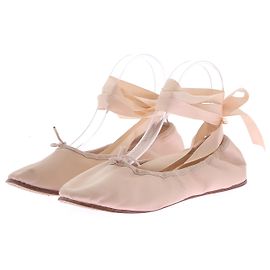 REPETTO Ballerines T.EU 39 Cuir Beige