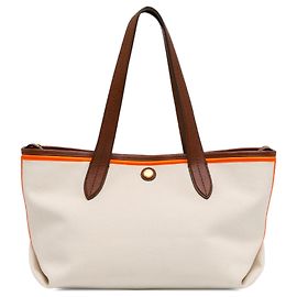 Mulberry White Small Canvas Tote White