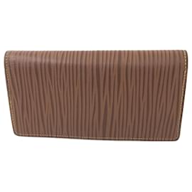 Louis Vuitton-Louis Vuitton Epi Portefeuille Brazza NM Long Wallet-Brown