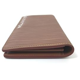 Louis Vuitton-Louis Vuitton Epi Portefeuille Brazza NM Long Wallet-Brown
