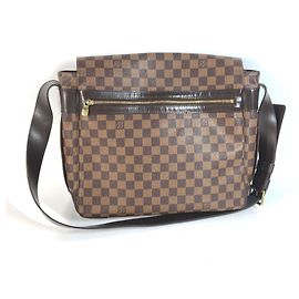 Bolso Damier Bastille Louis Vuitton Castaño Damier ebene