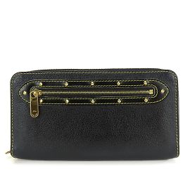 Louis Vuitton Long Wallet Zippy M93029 Black