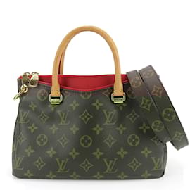 Louis Vuitton-Louis Vuitton Pallas BB Handbag-Brown,Fuschia