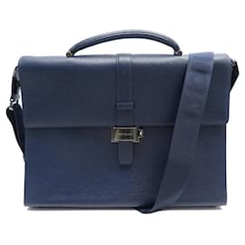 Montblanc-NINE MONTBLANC 4810 WESTSIDE SINGLE 118629 BRIEFCASE BAG-Navy blue