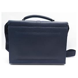 Montblanc-NINE MONTBLANC 4810 WESTSIDE SINGLE 118629 BRIEFCASE BAG-Navy blue