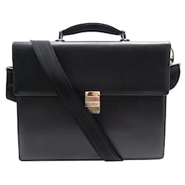 Montblanc-NEW MONTBLANC MEISTERSTÜCK 104606 1 SOUFFLET SHOULDER BAG BRIEFCASE-Black