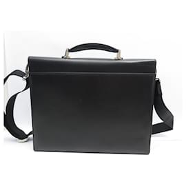 Montblanc-NEW MONTBLANC MEISTERSTÜCK 104606 1 SOUFFLET SHOULDER BAG BRIEFCASE-Black