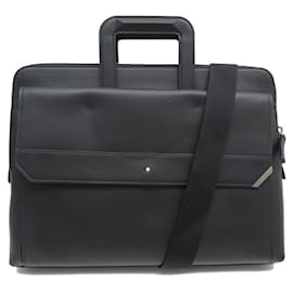 Montblanc-NEW MONTBLANC URBAN SPIRIT DOCUMENT BAG 114656 NEW BRIEFCASE-Black