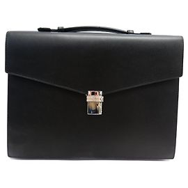NUOVA BORSA IN CUOIO MONTBLANC 4810 WESTFIELD Nero