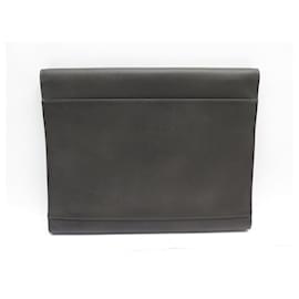 Montblanc-NINE MONTBLANC MEISTERSTUCK SFUMATO DOCUMENT HOLDER 118332 PORTFOLIO-Dark grey