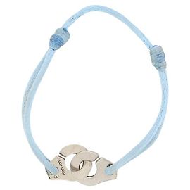 DINH VAN BRACELET CORDON MENOTTES R12 15-23 STERLING SILVER 925 BANGLE Silvery