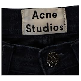 Acne-Acne Studios Slim-Fit Jeans in Blue Cotton-Blue