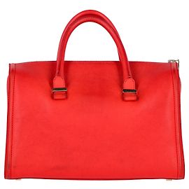 Victoria Beckham Doktor Handtasche aus rotem Leder Rot