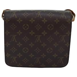 Louis Vuitton-Louis Vuitton Monogram Cartouchiere Mm Shoulder Bag Vintage-Brown