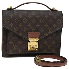 Louis Vuitton-Louis Vuitton Monogram Monceau 2Way Hand Bag-Brown