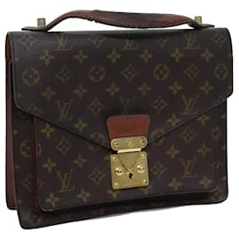 Louis Vuitton-Louis Vuitton Monogram Monceau 28 Hand Bag 2Way-Brown
