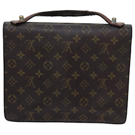 Louis Vuitton-Louis Vuitton Monogram Monceau 28 Hand Bag 2Way-Brown