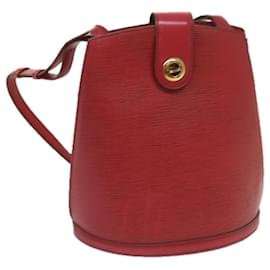 Louis Vuitton-Louis Vuitton Epi Cluny Shoulder Bag Red-Red