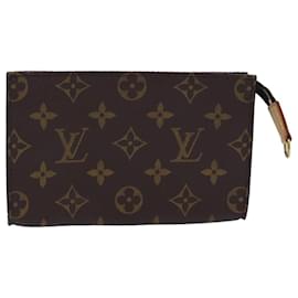 Louis Vuitton-LOUIS VUITTON Monogram Bucket PM Accessory Pouch LV Auth 85751-Monogram
