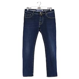 Jacob Cohen Jeans slim de algodón Azul