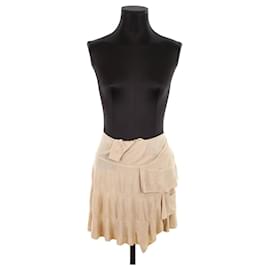 Plein Sud Beige mini skirt Beige