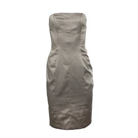 Just Cavalli, robe corset sans bretelles en satin Autre