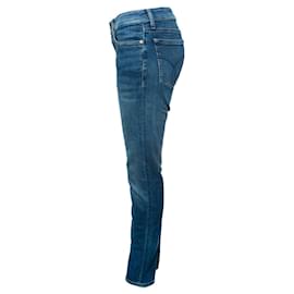 Calvin Klein-Calvin Klein, blue slim straight jeans-Blue
