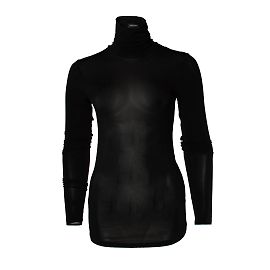 Isabel Marant, top goyela trasparente Nero