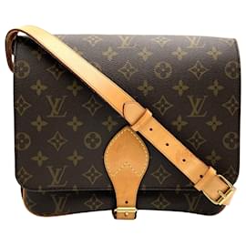Louis Vuitton-Louis Vuitton Cartouchière-Brown
