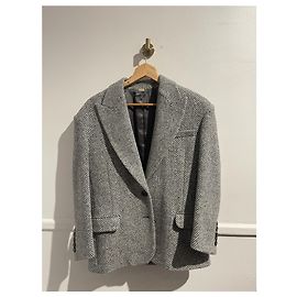 GUCCI Jackets T.FR 36 Wool Grey