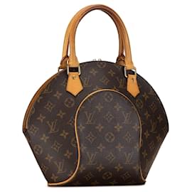 Louis Vuitton-Brown Louis Vuitton Monogram Ellipse PM Handbag-Brown