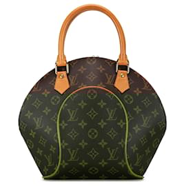 Louis Vuitton-Brown Louis Vuitton Monogram Ellipse PM Handbag-Brown