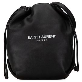 Borsa a secchiello Teddy nera Saint Laurent Nero