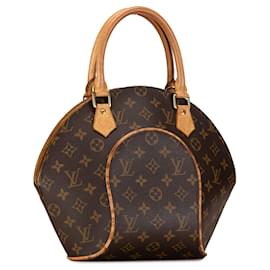 Louis Vuitton-Brown Louis Vuitton Monogram Ellipse PM Handbag-Brown