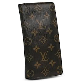 Louis Vuitton-Brown Louis Vuitton Monogram Brazza Wallet-Brown