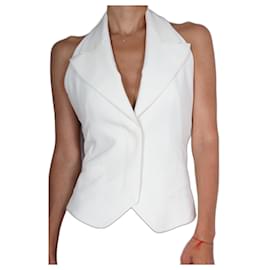 Alexander Mcqueen-Alexander McQueen blouse top vest-White