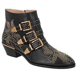 Botines Chloé Susanna negros Negro