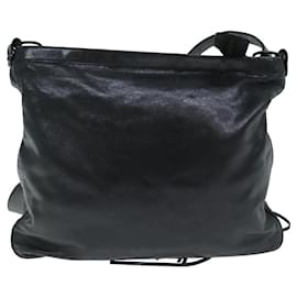 Balenciaga-Balenciaga The City Shoulder Bag Leather Black-Black