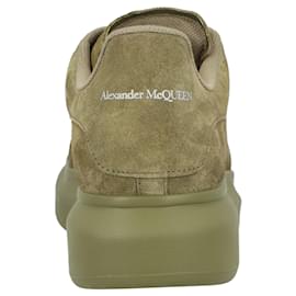 Alexander Mcqueen-Alexander McQueen Men's Oversized Sneaker 'Larry' in olive green-Green