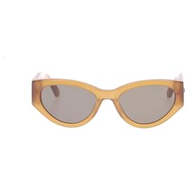 Autre Marque-Non Signé / Unsigned sunglasses T.  Plastic-Brown